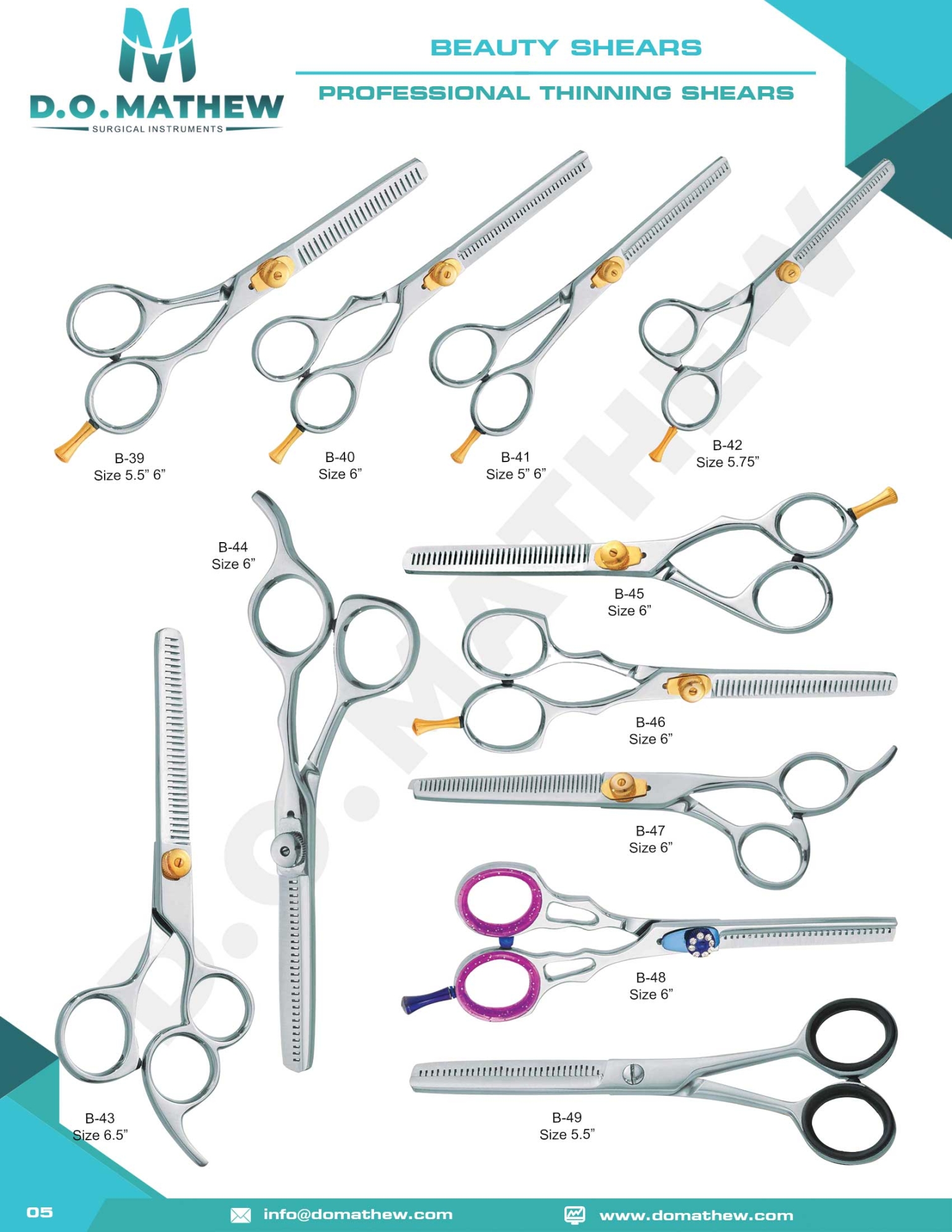 Professional Thinning Shears